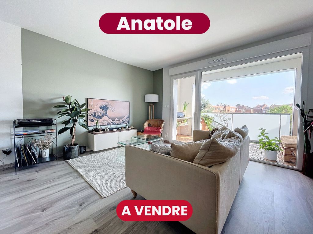 Achat appartement à vendre 3 pièces 74 m² - Lille