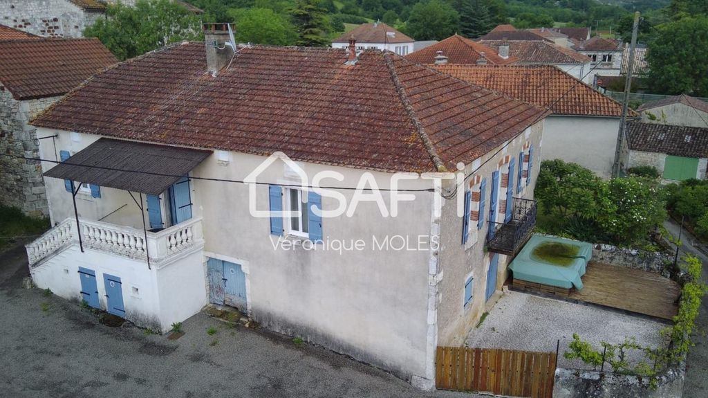 Achat maison à vendre 3 chambres 140 m² - Bagat-en-Quercy