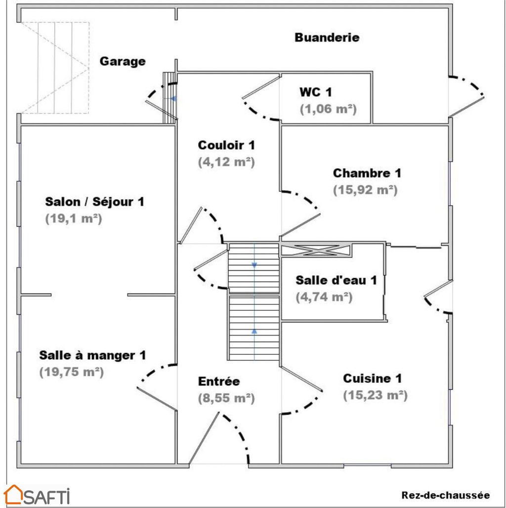 Achat maison 4 chambre(s) - L'Hôpital