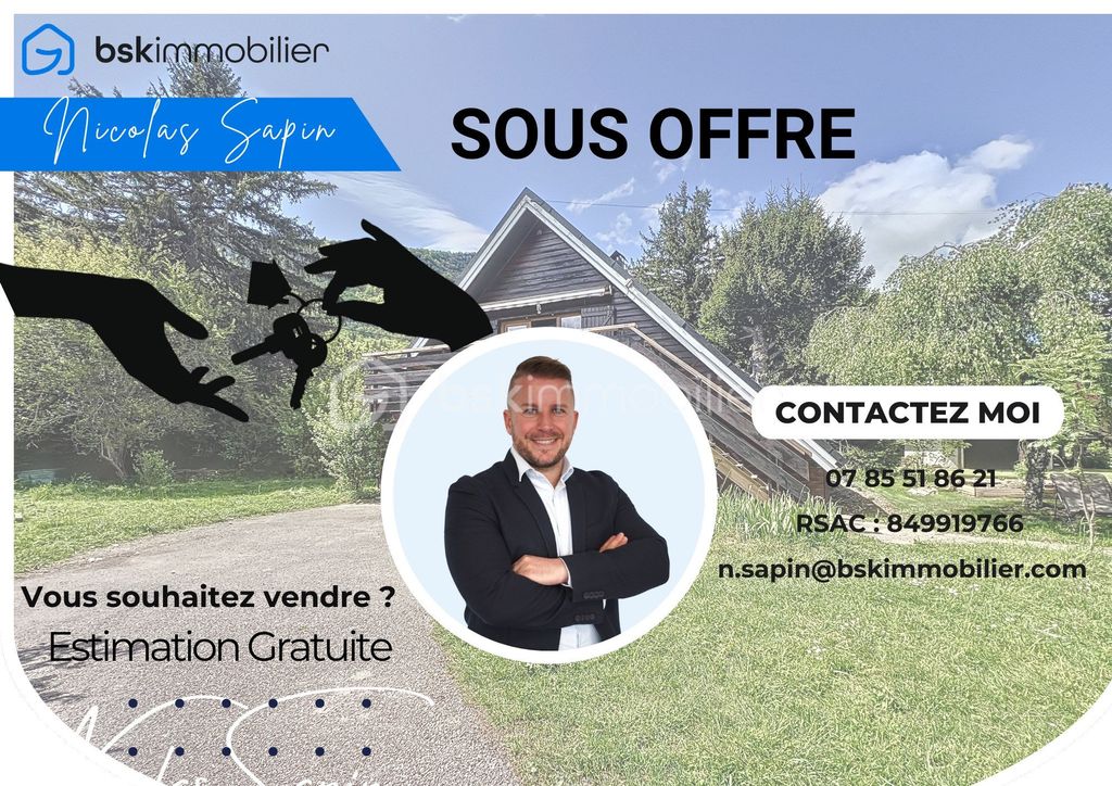 Achat maison à vendre 3 chambres 110 m² - Lans-en-Vercors