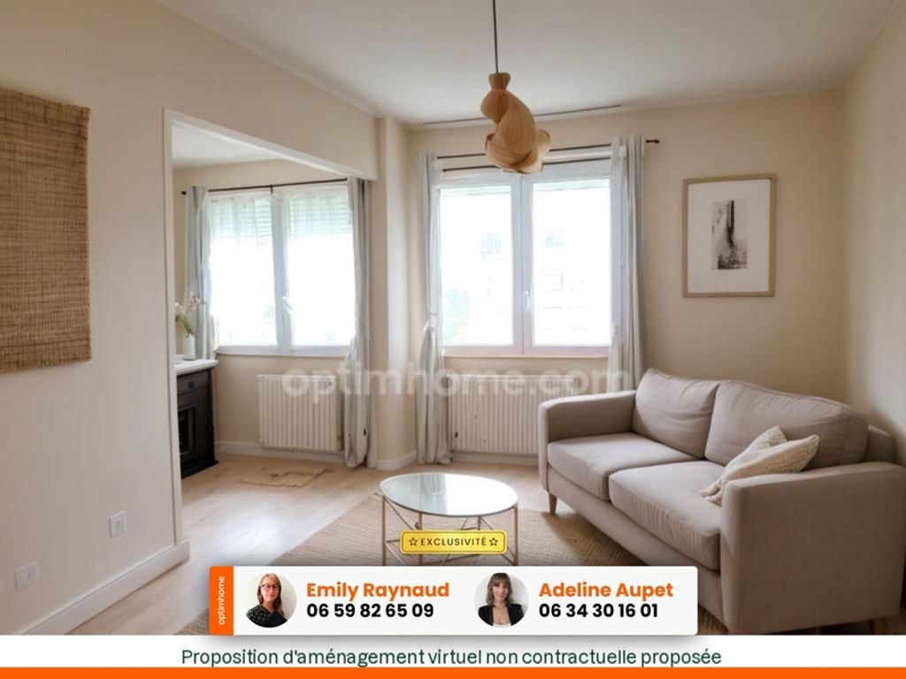 Achat appartement à vendre 2 pièces 48 m² - Clermont-Ferrand