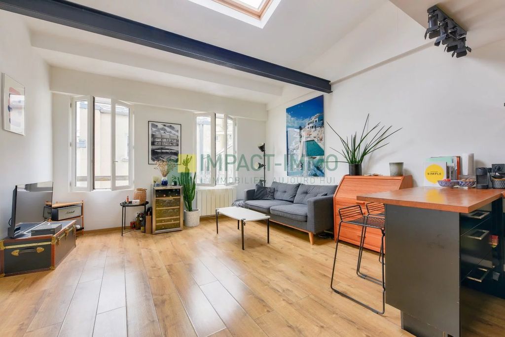 Achat duplex à vendre 3 pièces 48 m² - Paris 9ème arrondissement