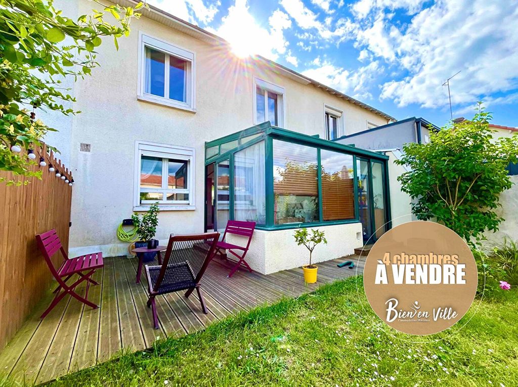 Achat maison à vendre 4 chambres 81 m² - Rezé