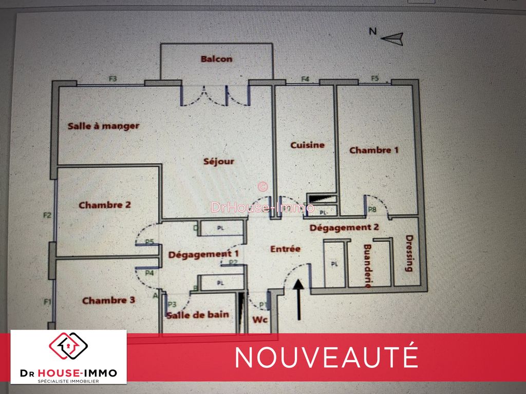 Achat appartement à vendre 5 pièces 98 m² - Champigny-sur-Marne