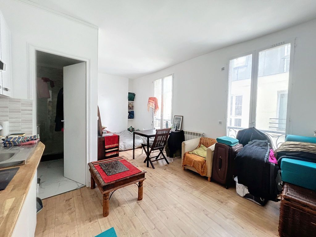 Achat studio à vendre 21 m² - Paris 18ème arrondissement