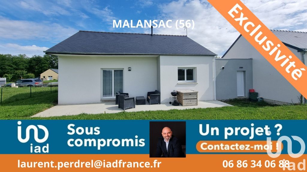 Achat maison à vendre 2 chambres 80 m² - Malansac