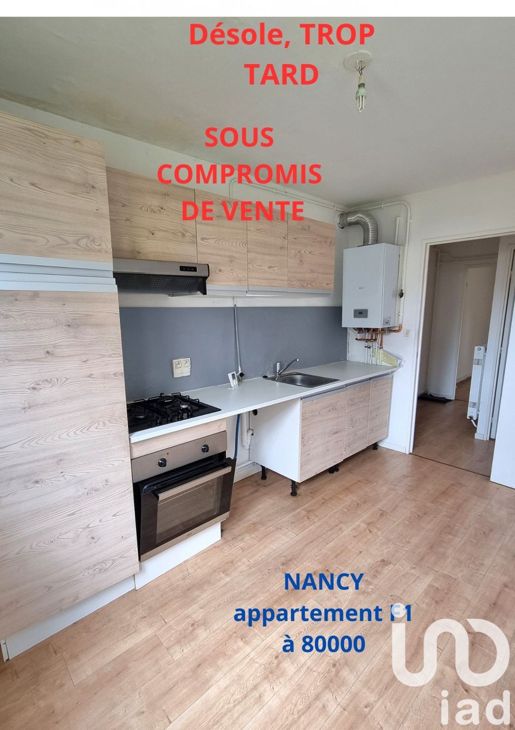 Achat appartement à vendre 2 pièces 51 m² - Nancy