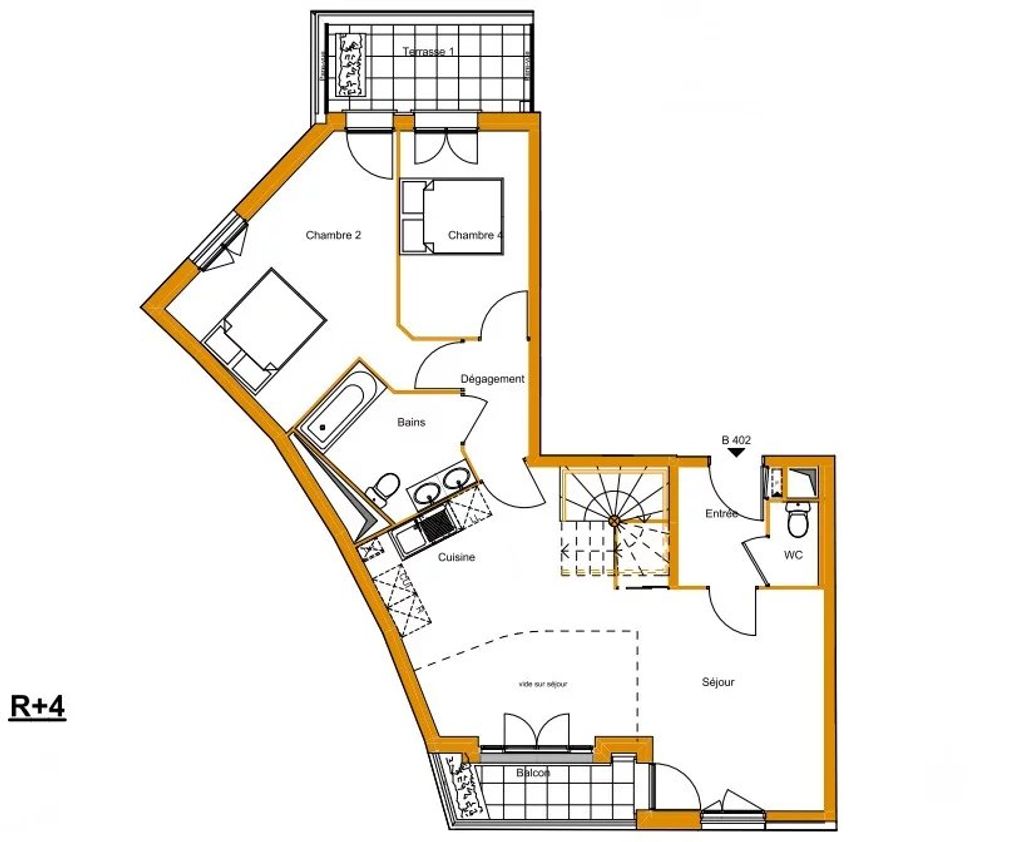 Achat appartement 5 pièce(s) Juvisy-sur-Orge