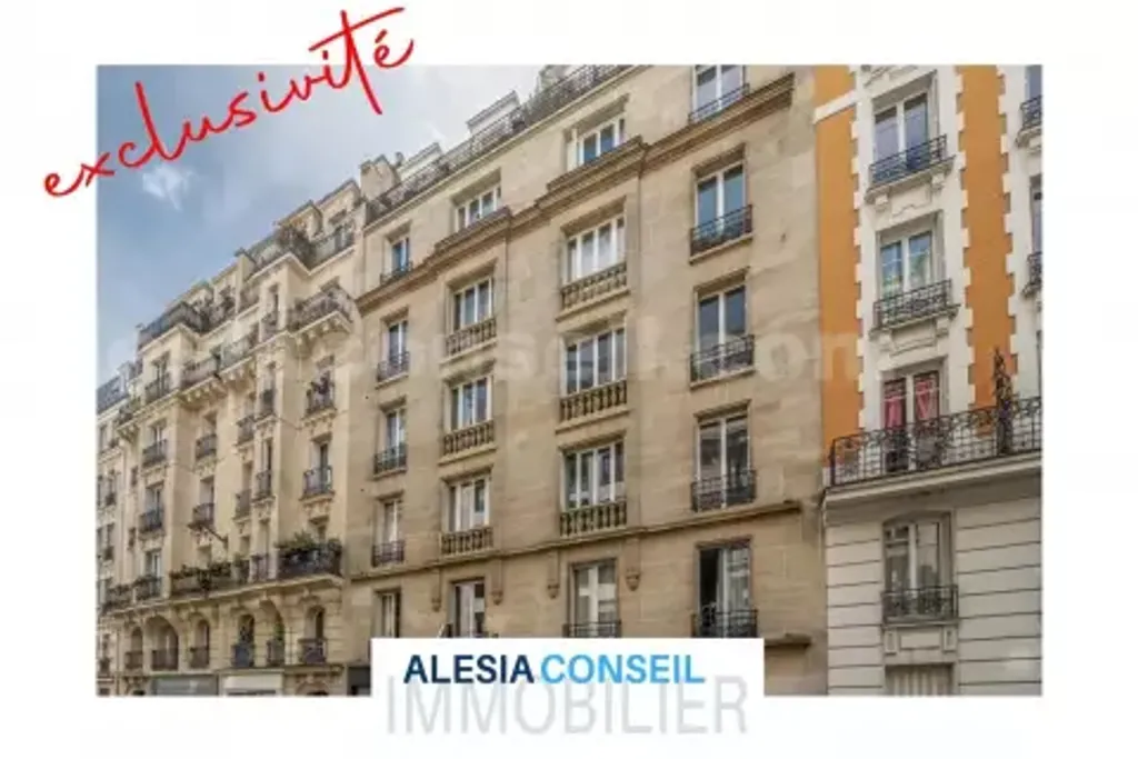 Achat appartement à vendre 4 pièces 70 m² - Paris 14ème arrondissement