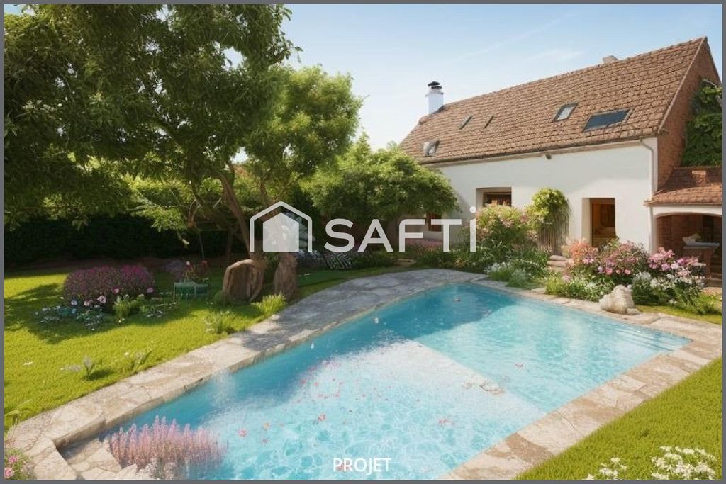 Achat maison à vendre 3 chambres 140 m² - Boisville-la-Saint-Père