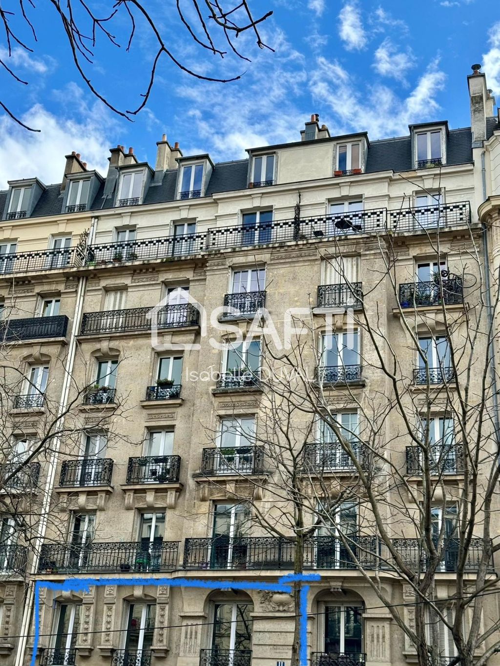 Achat appartement à vendre 3 pièces 61 m² - Paris 13ème arrondissement