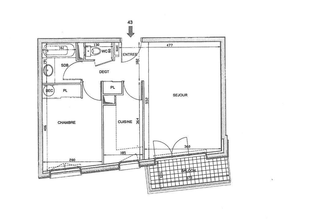 Achat appartement 2 pièce(s) La Garenne-Colombes