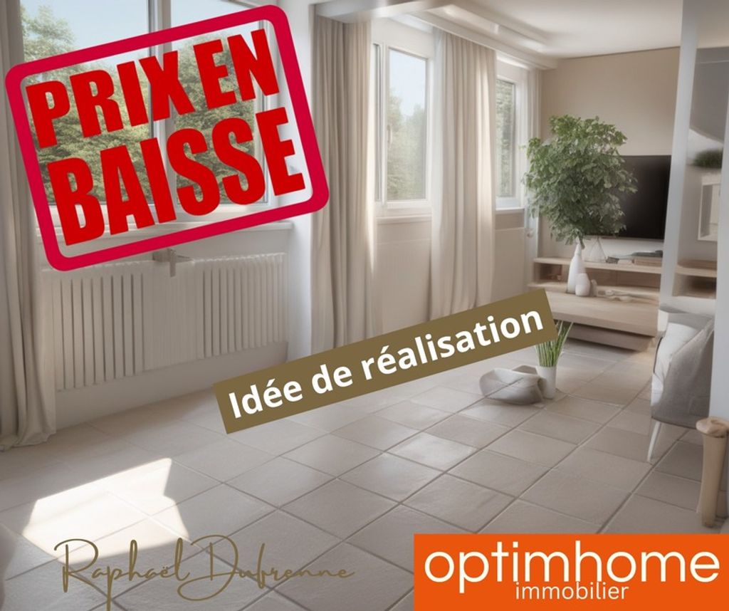 Achat appartement à vendre 4 pièces 69 m² - Algrange