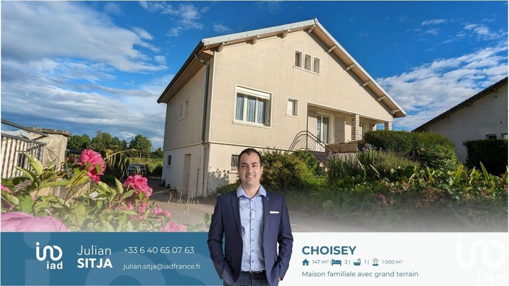 Achat maison à vendre 3 chambres 147 m² - Choisey