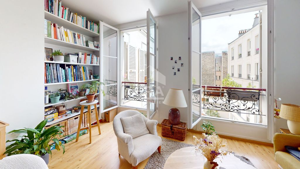 Achat appartement à vendre 3 pièces 53 m² - Paris 19ème arrondissement