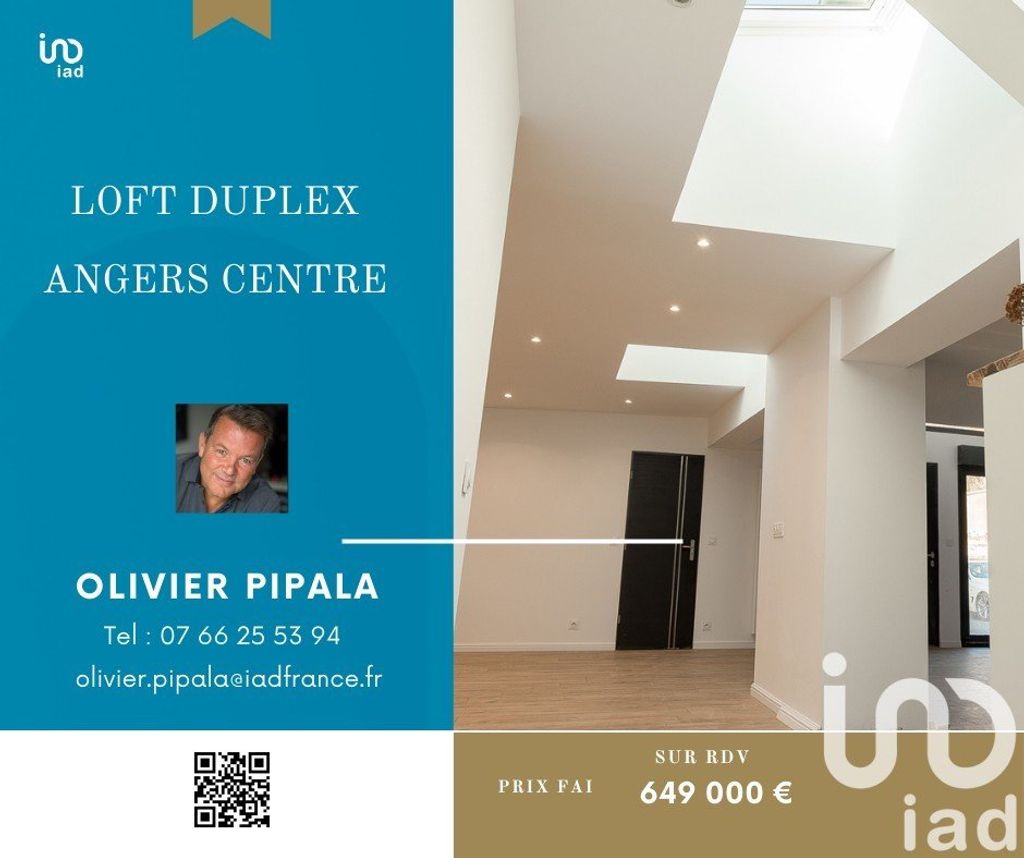 Achat loft à vendre 6 pièces 161 m² - Angers