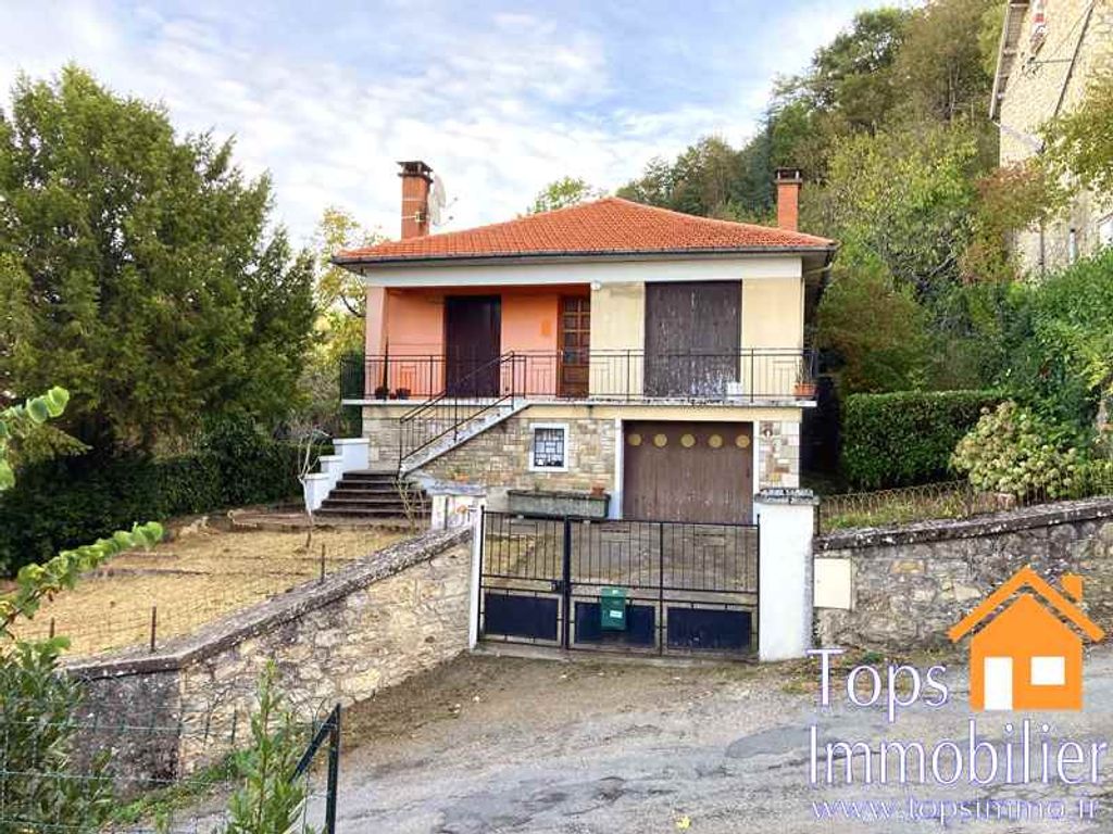 Achat maison à vendre 2 chambres 75 m² - Villefranche-de-Rouergue