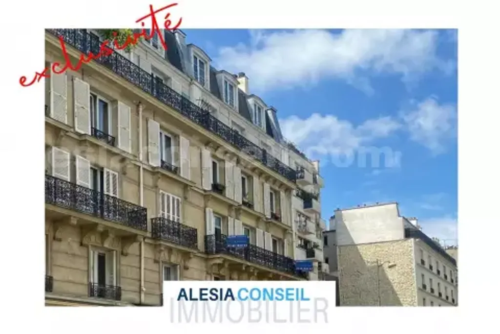 Achat appartement à vendre 3 pièces 67 m² - Paris 14ème arrondissement