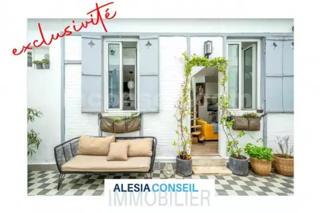 Achat maison à vendre 3 chambres 48 m² - Paris 15ème arrondissement