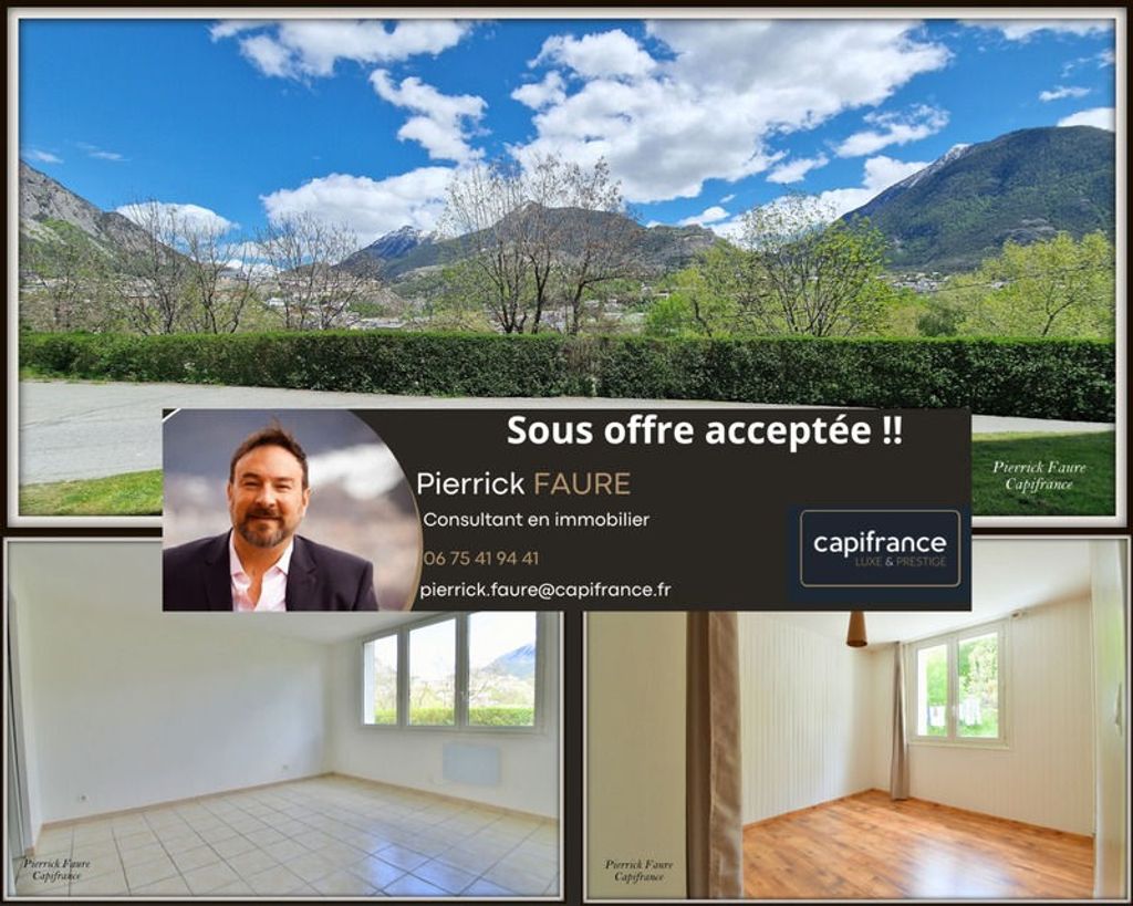 Achat appartement à vendre 2 pièces 51 m² - Briançon