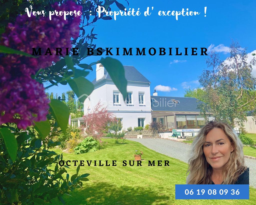 Achat maison à vendre 5 chambres 200 m² - Octeville-sur-Mer