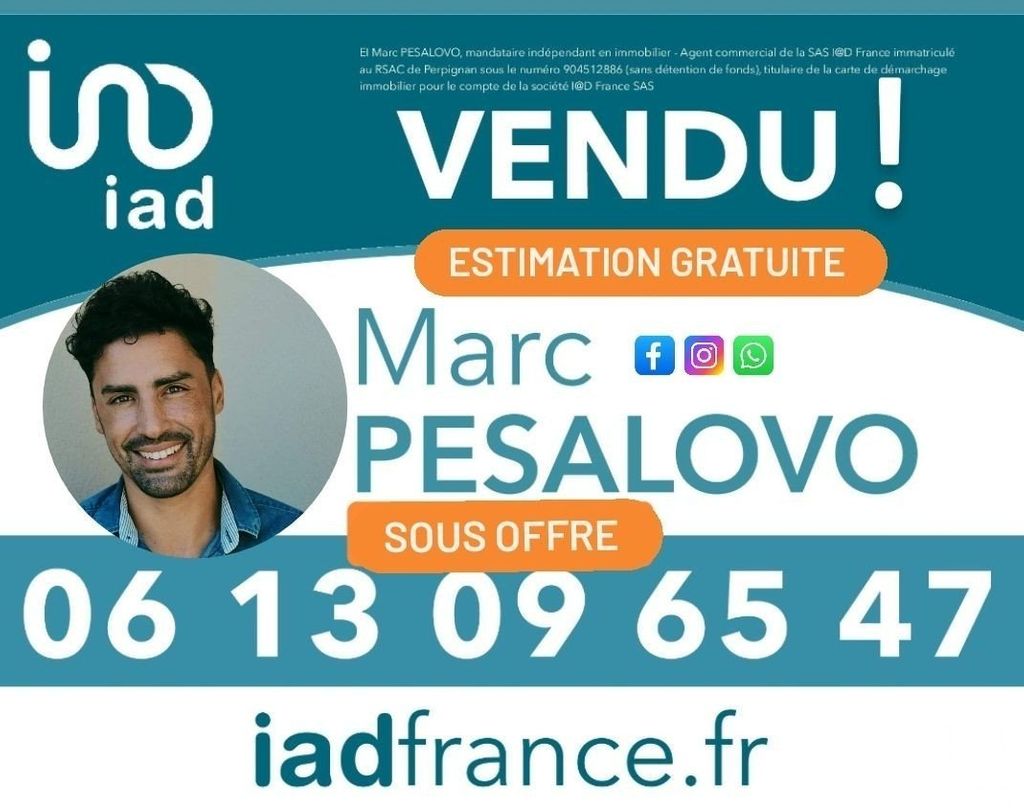 Achat maison à vendre 5 chambres 239 m² - Saint-Laurent-de-la-Salanque