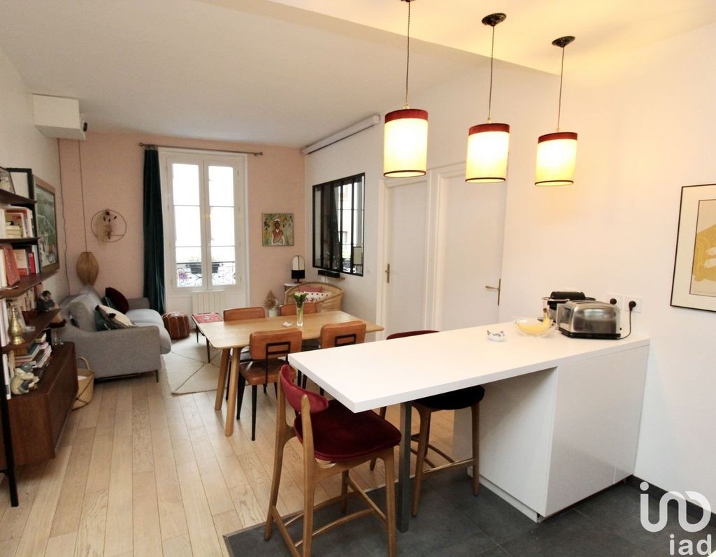 Achat appartement à vendre 3 pièces 49 m² - Paris 20ème arrondissement