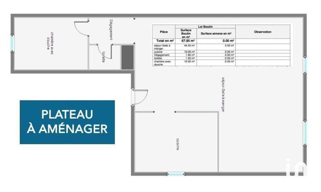 Achat appartement à vendre 3 pièces 68 m² - Reims