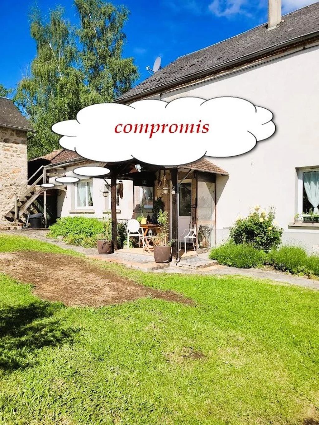 Achat maison à vendre 2 chambres 120 m² - Boussac