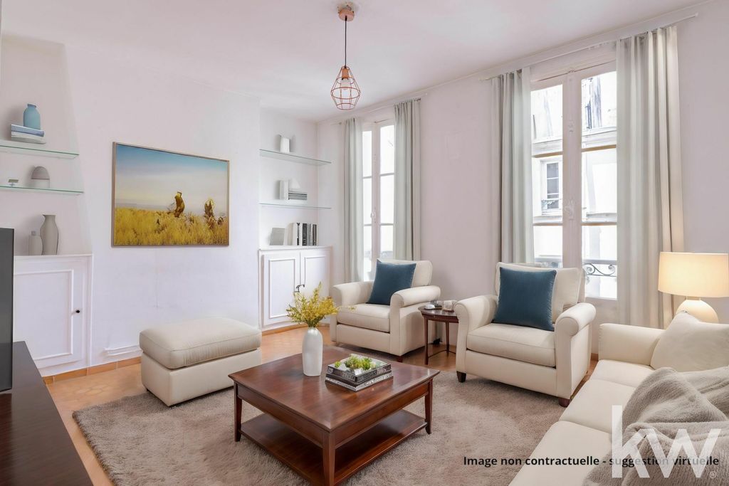 Achat appartement à vendre 2 pièces 37 m² - Paris 6ème arrondissement