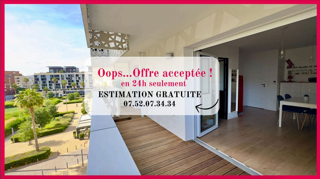 Achat appartement à vendre 3 pièces 67 m² - Montpellier