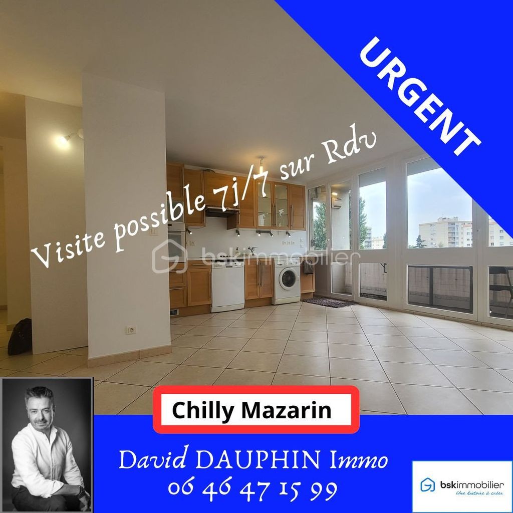 Achat triplex à vendre 3 pièces 63 m² - Chilly-Mazarin