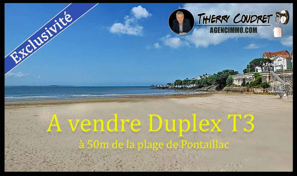 Achat duplex à vendre 3 pièces 78 m² - Royan