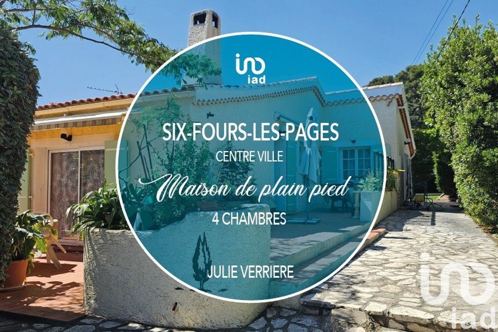 Achat maison à vendre 4 chambres 115 m² - Six-Fours-les-Plages