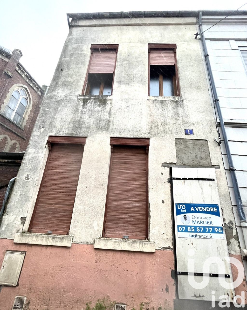 Achat maison à vendre 4 chambres 110 m² - Bohain-en-Vermandois