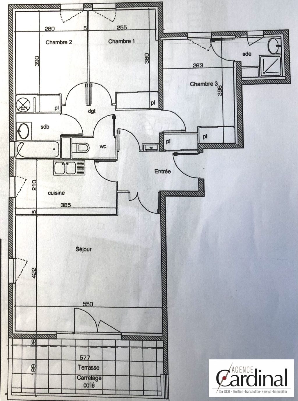 Achat appartement 4 pièce(s) Marseille 13ème arrondissement