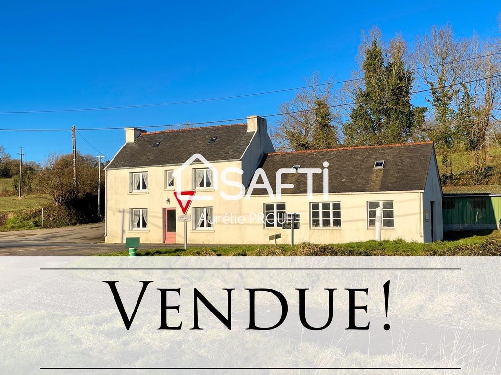 Achat maison à vendre 2 chambres 78 m² - Le Cloître-Saint-Thégonnec