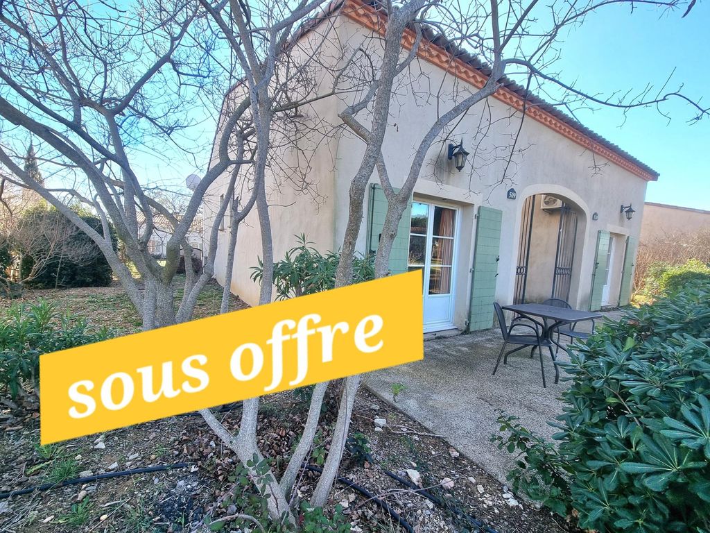 Achat maison à vendre 2 chambres 45 m² - Gallargues-le-Montueux