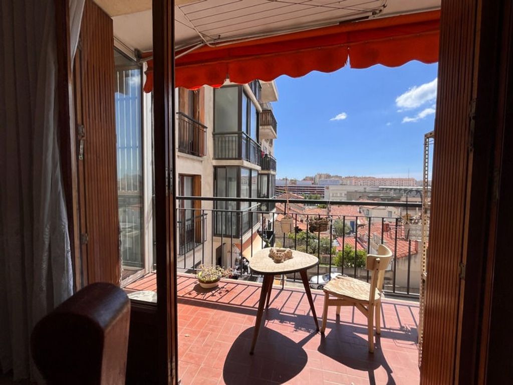 Achat appartement à vendre 3 pièces 56 m² - Marseille 14ème arrondissement