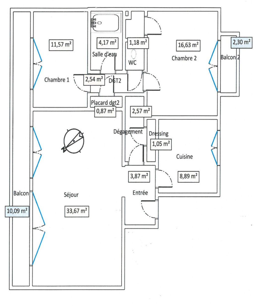 Achat appartement 4 pièce(s) Courbevoie