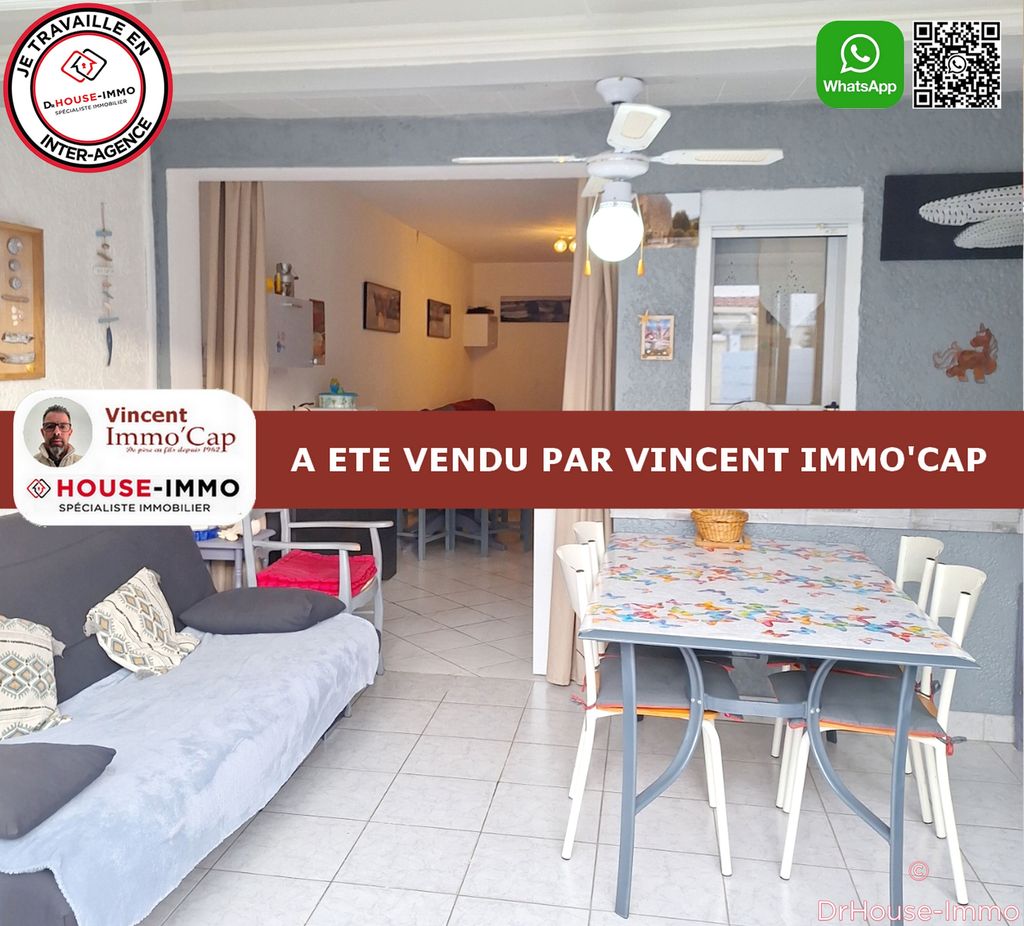 Achat appartement à vendre 3 pièces 34 m² - Marseillan