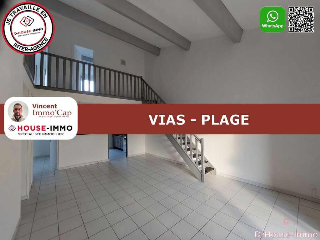 Achat maison à vendre 3 chambres 106 m² - Vias