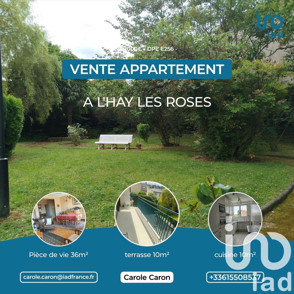 Achat appartement à vendre 4 pièces 87 m² - L'Haÿ-les-Roses