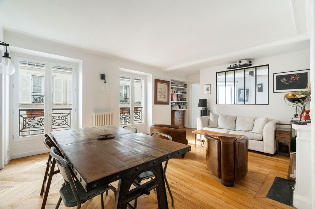 Achat appartement à vendre 3 pièces 62 m² - Paris 17ème arrondissement