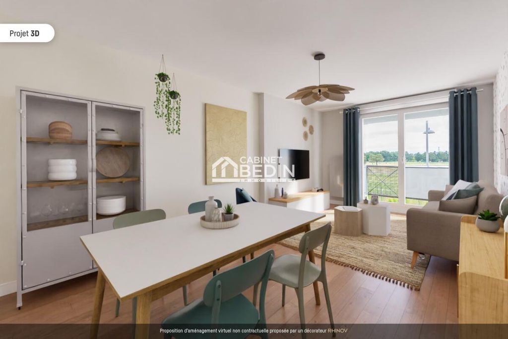 Achat appartement à vendre 3 pièces 65 m² - Le Bouscat