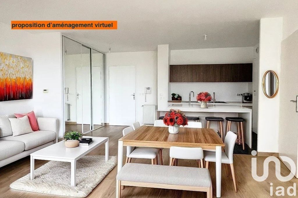 Achat appartement à vendre 3 pièces 58 m² - Rosny-sous-Bois