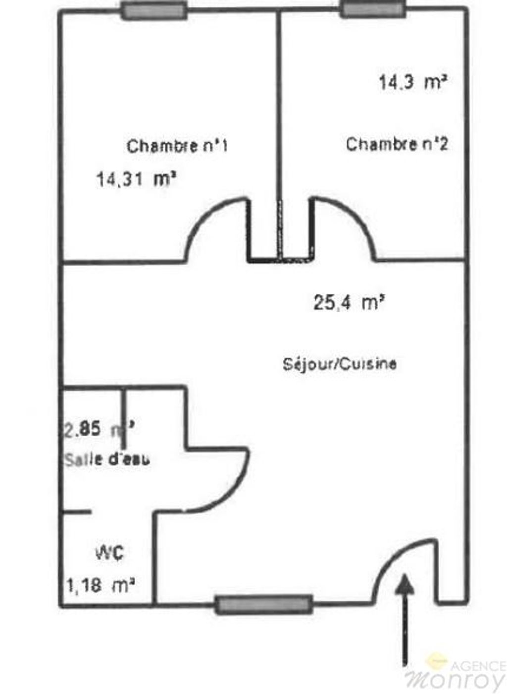 Achat appartement 3 pièce(s) Camiers