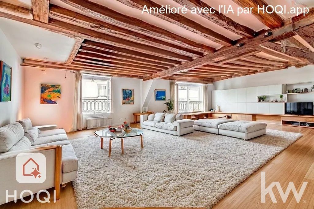Achat appartement à vendre 3 pièces 85 m² - Paris 2ème arrondissement