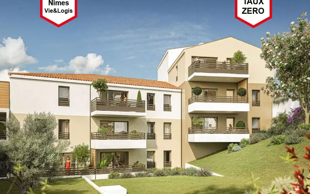 Achat appartement à vendre 3 pièces 65 m² - Nîmes