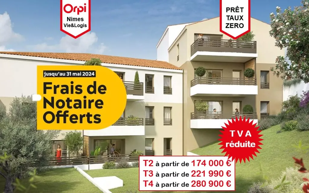 Achat appartement 3 pièce(s) Nîmes